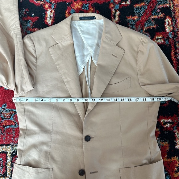 SuitSupply Blazer, 38R, Tan - Picture 4 of 8